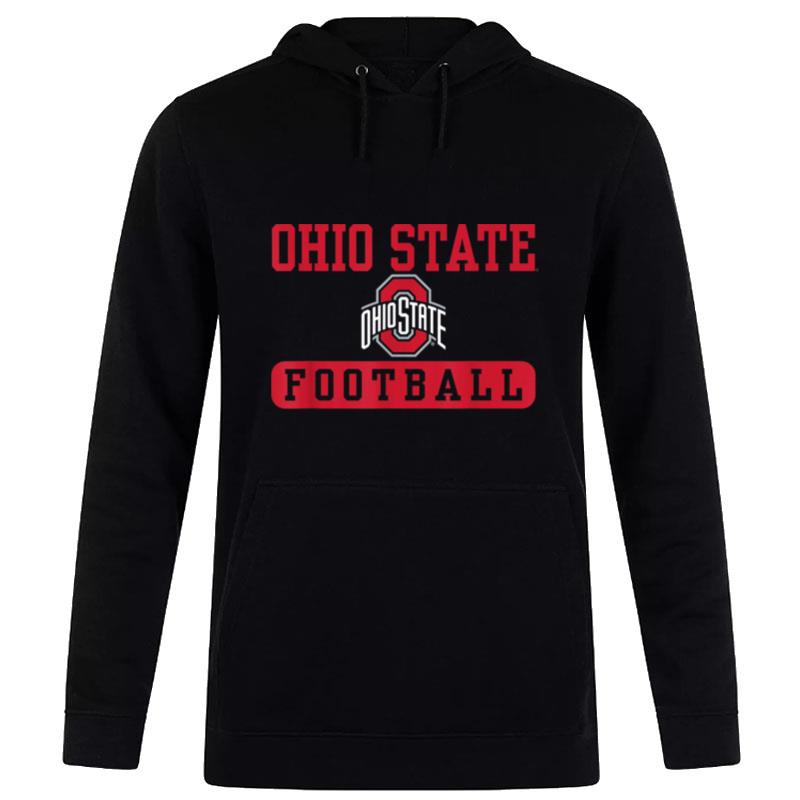 Ohio State Buckeyes Football Bar Black Hoodie