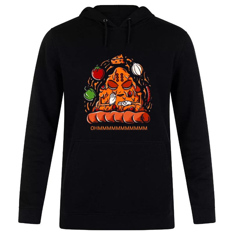 Ohm Meditation Pizza Hoodie