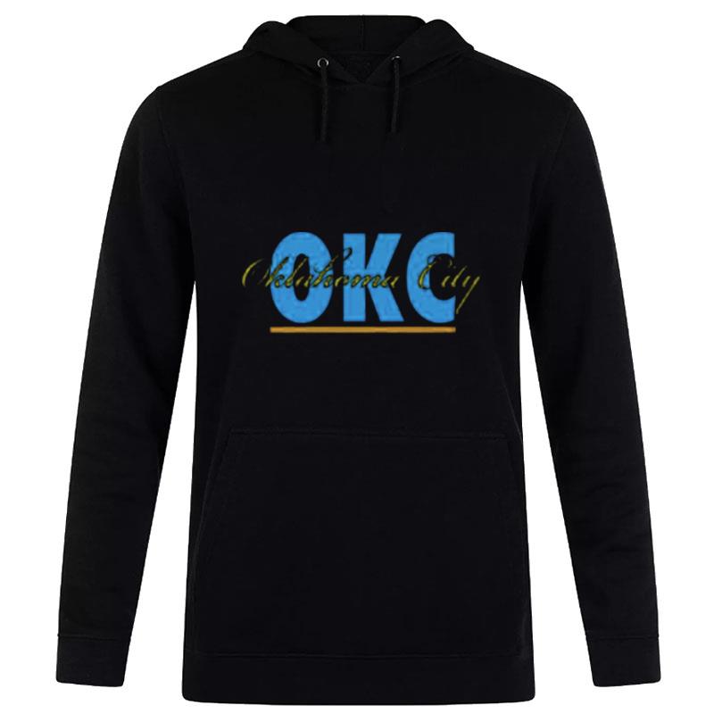 Okc Signature Sweat Oklahoma City Retro Style Hoodie