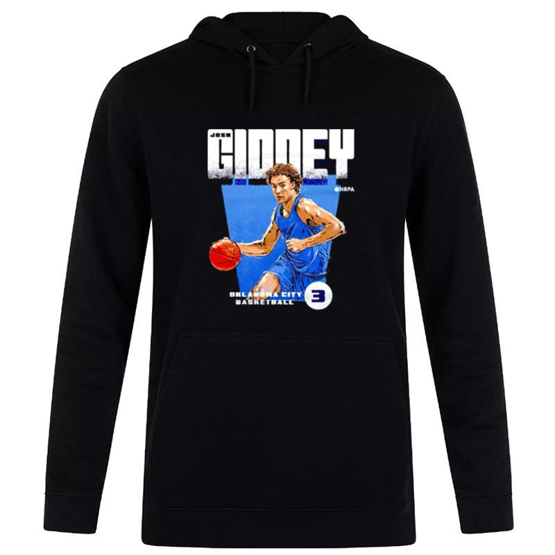 Oklahoma City Thunder Josh Giddey #3 Signature Hoodie