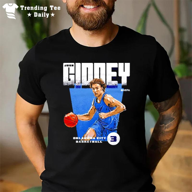 Oklahoma City Thunder Josh Giddey #3 Signature T-Shirt