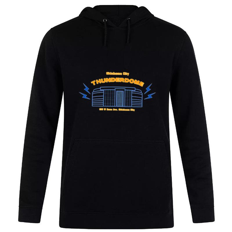 Oklahoma City Thunderdome Basketball Hoodie