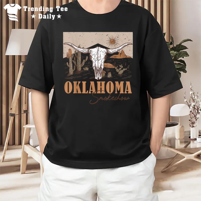 Oklahoma Smoke Show Oklahoma Smokeshow Western Country T-Shirt