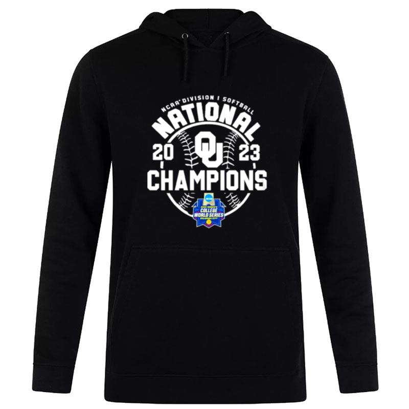 Oklahoma Softball Ncaa Division I Softball Tournament 2023 Champions Hoodie