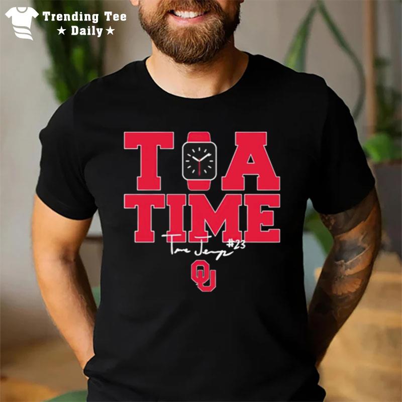 Oklahoma Softball Tiare Jennings Tia Time T-Shirt