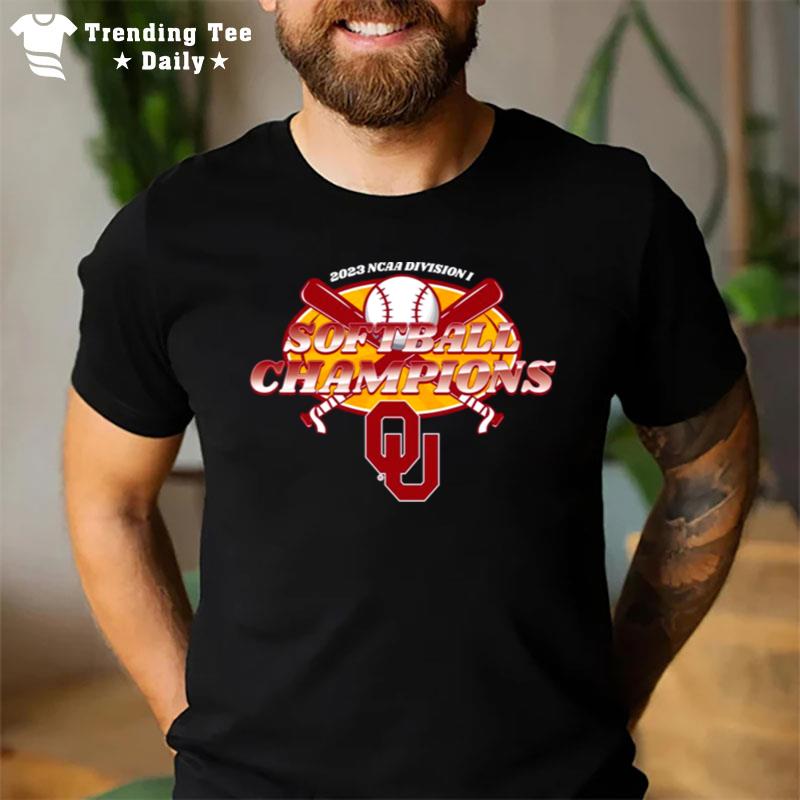 Oklahoma Sooners 2023 Ncaa Division I Softball Champions T-Shirt