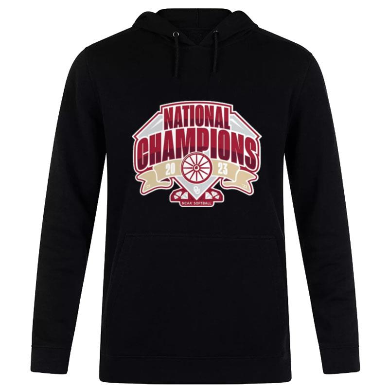 Oklahoma Sooners 2023 Ncaa Softball Wo College World Series Champions Official Logo Hoodie