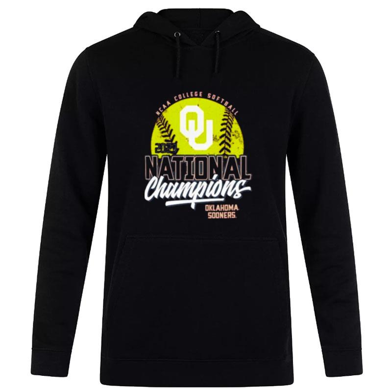 Oklahoma Sooners 2023 Ncaa Softball Wo College World Series Champions Overlay Hoodie