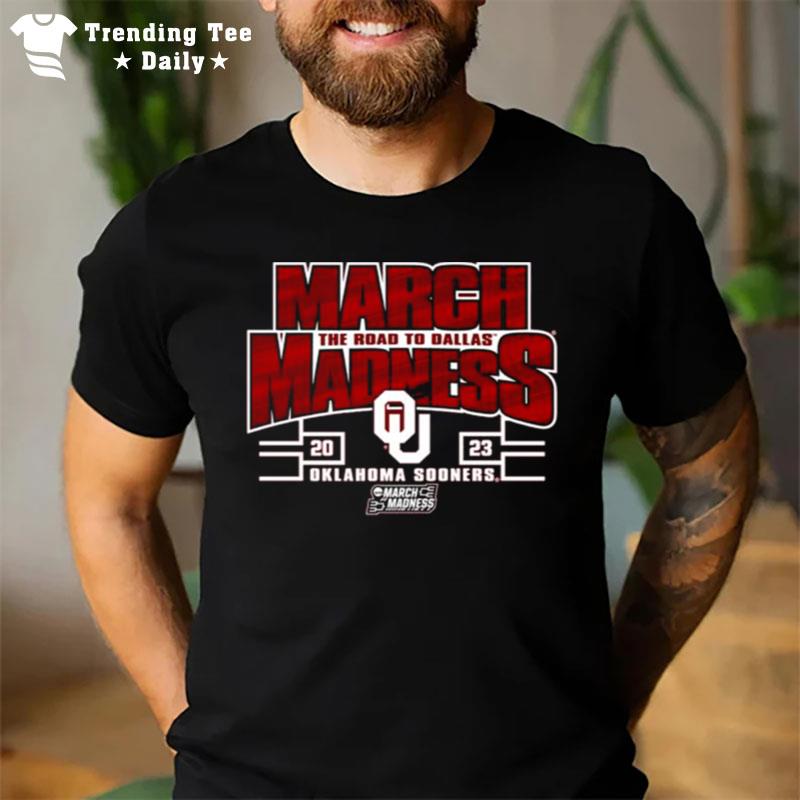 Oklahoma Sooners Blue 84 2023 Ncaa Wo Basketball Tournament March Madness T-Shirt