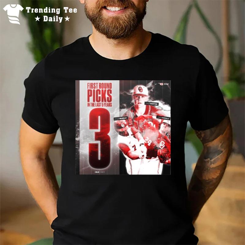 Oklahoma Sooners First Round Picks In The Last 5 Years T-Shirt