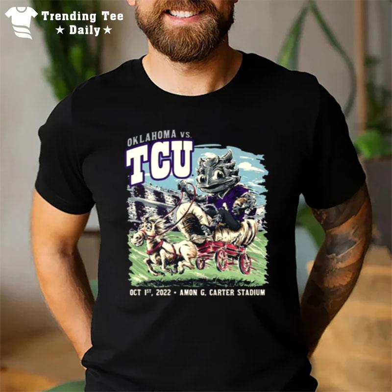 Oklahoma Sooners Vs. Tcu Horned Frogs Game Day 2022 T-Shirt