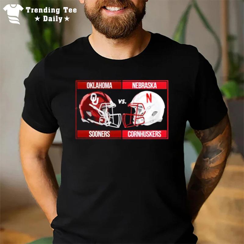 Oklahoma Sooners Vs Nebraska Cornhuskers Game Day 2022 T-Shirt