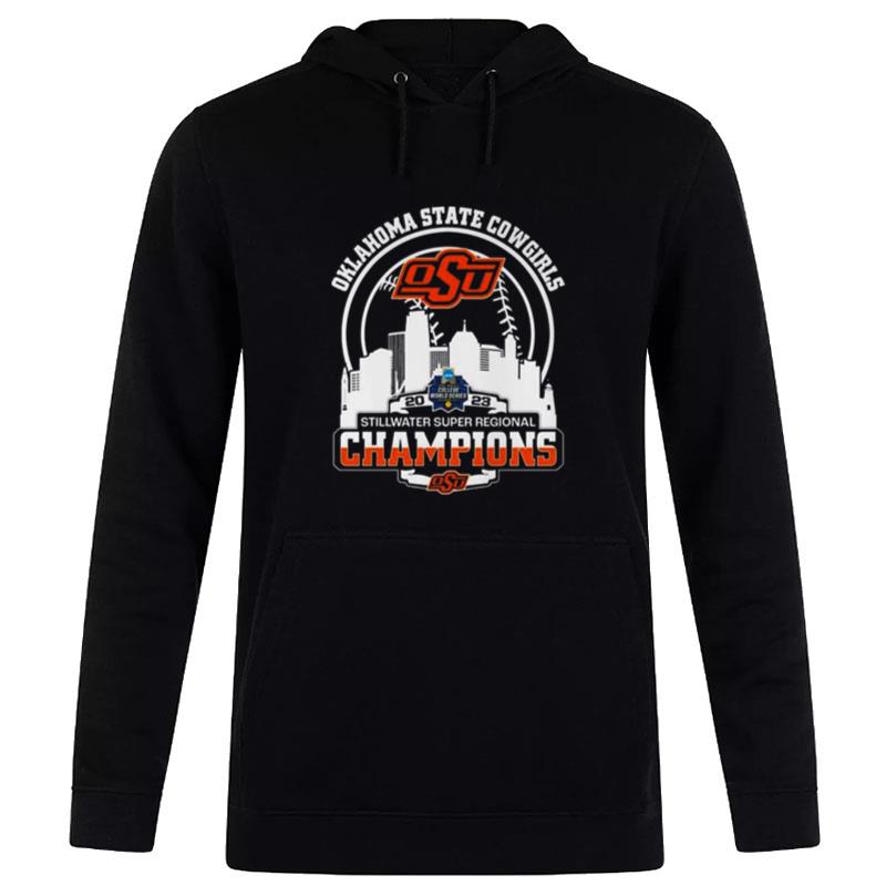 Oklahoma State Cowgirls 2023 Stillwater Super Regional Champions Hoodie