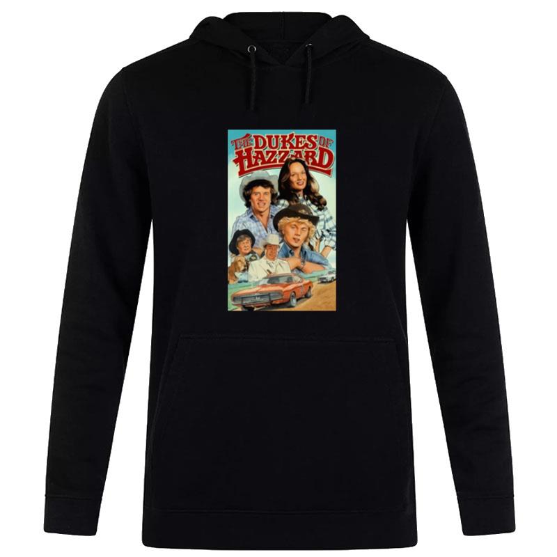 Old Movie Graphic Dukes Of Hazzard Hoodie