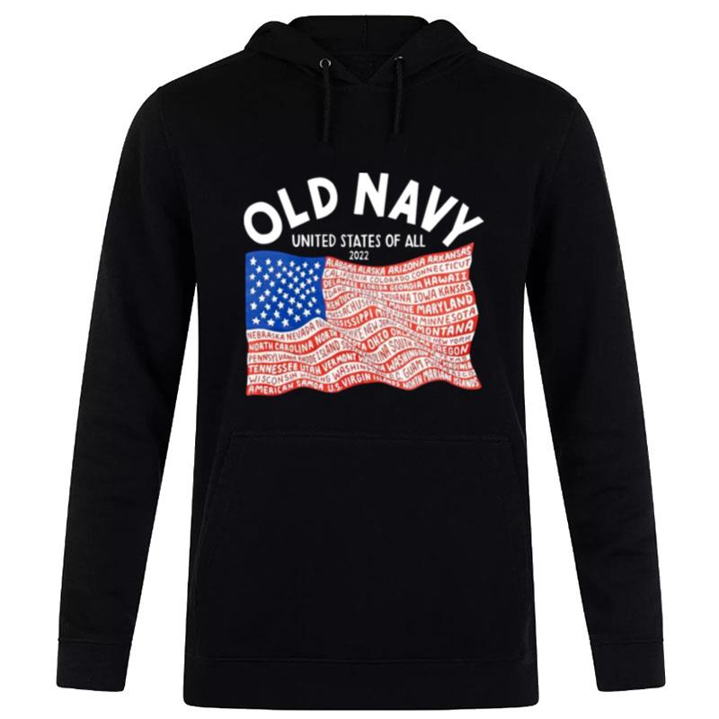 Old Navy United States Of All 2022 Flag Hoodie