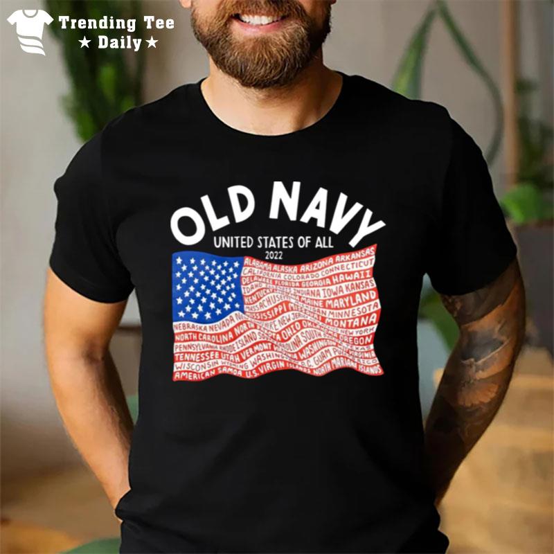 Old Navy United States Of All 2022 Flag T-Shirt