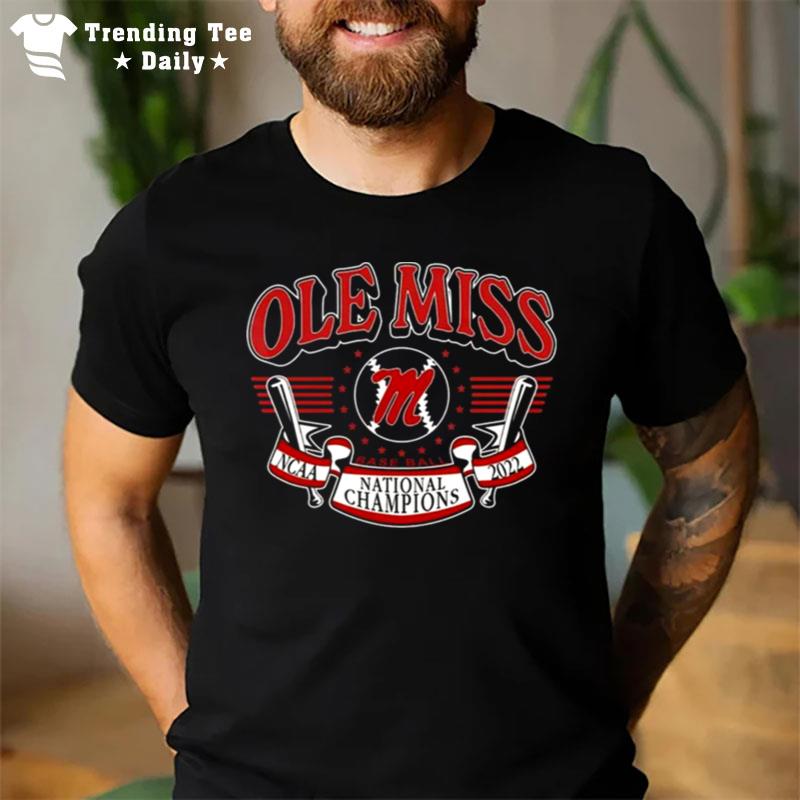 Ole Miss 2022 Ncaa Baseball National Championships T-Shirt