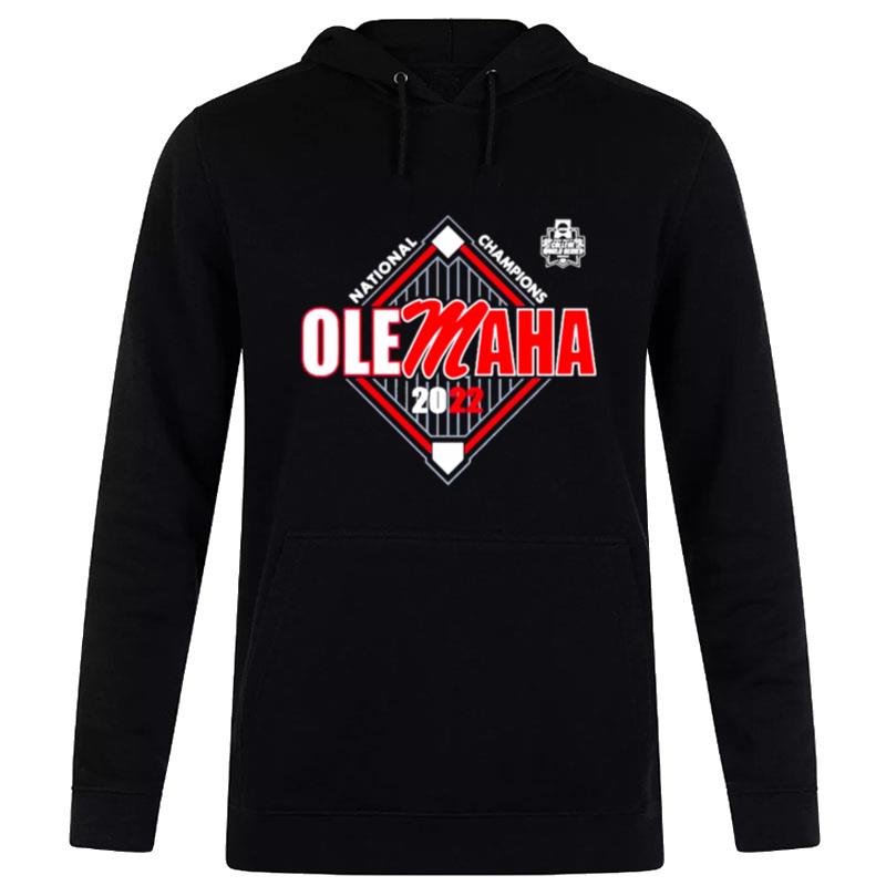 Ole Miss Baseball Olemaha 2022 Cws National Champions Hoodie