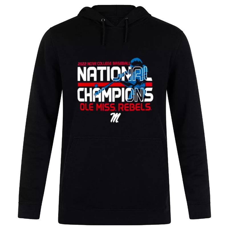 Ole Miss Rebels 2022 Ncaa Baseball College World Series Champions Batter Hoodie