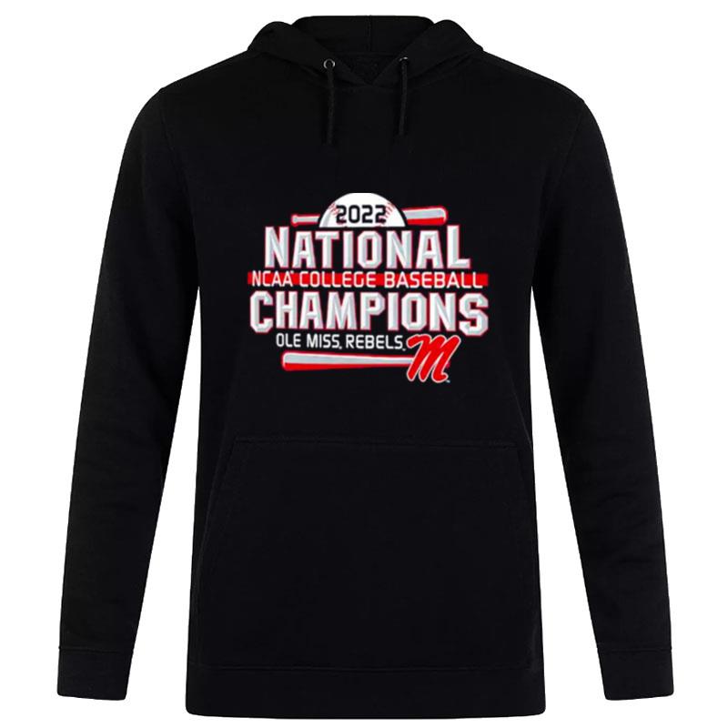 Ole Miss Rebels 2022 Ncaa Baseball College World Series Champions Hoodie