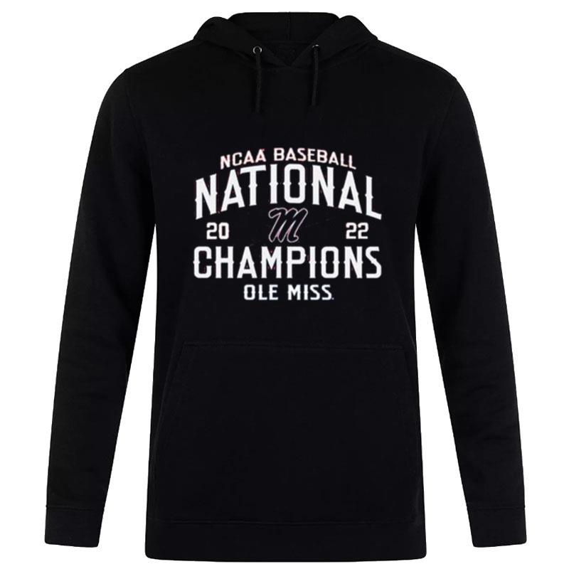 Ole Miss Rebels 2022 Ncaa Cws Baseball Mens Bat Around National Champs Hoodie