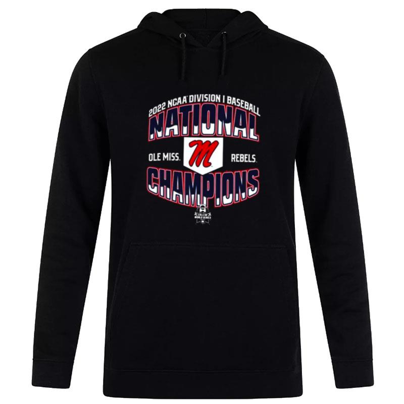 Ole Miss Rebels Champion 2022 Ncaa Baseball College World Series Champions Locker Room Hoodie