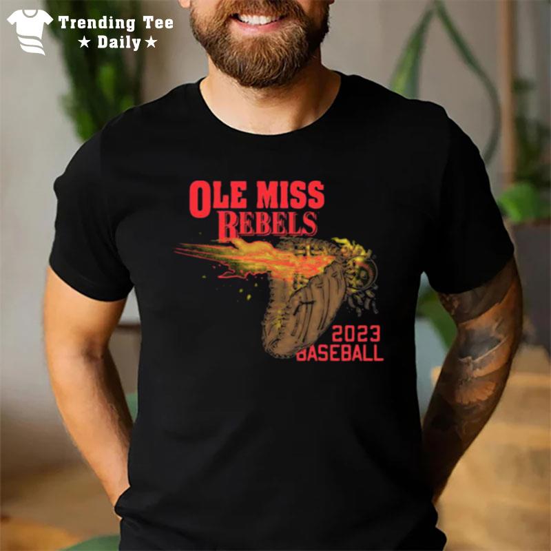 Ole Miss Rebels Hot Hands 2023 Baseball T-Shirt