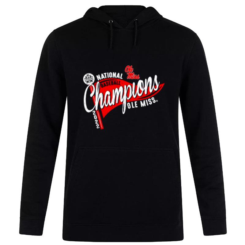 Ole Miss Rebels Ncaa Baseball College World Series Champions Unisex Hoodie