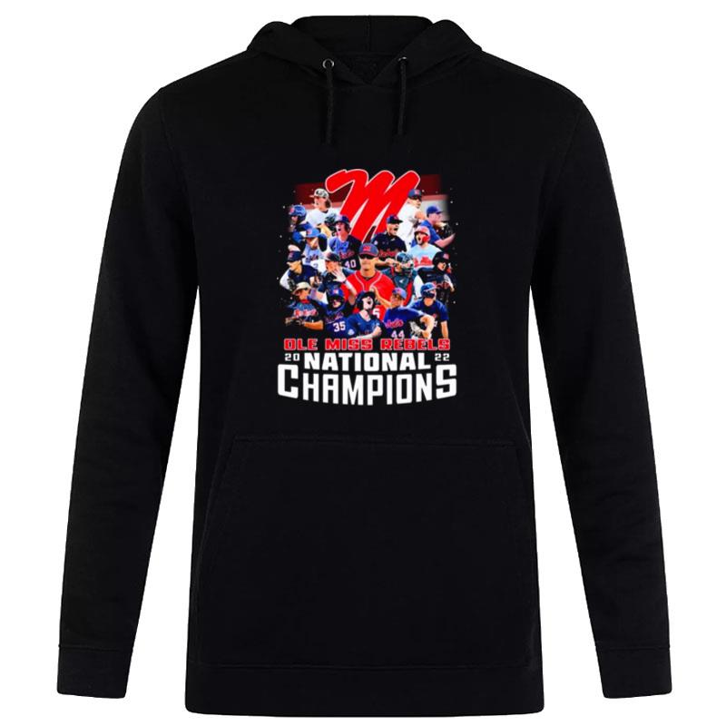 Ole Miss Rebels Team 2022 National Champions Hoodie