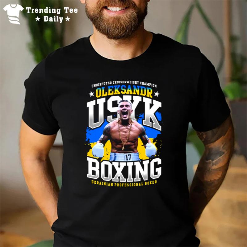 Oleksandr Usyk Boxing Ukrainian Professional Boxer Jab Ole T-Shirt