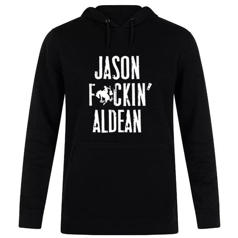 Olive Jason Fuckin' Aldean Hoodie