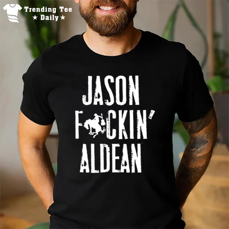 Olive Jason Fuckin' Aldean T-Shirt