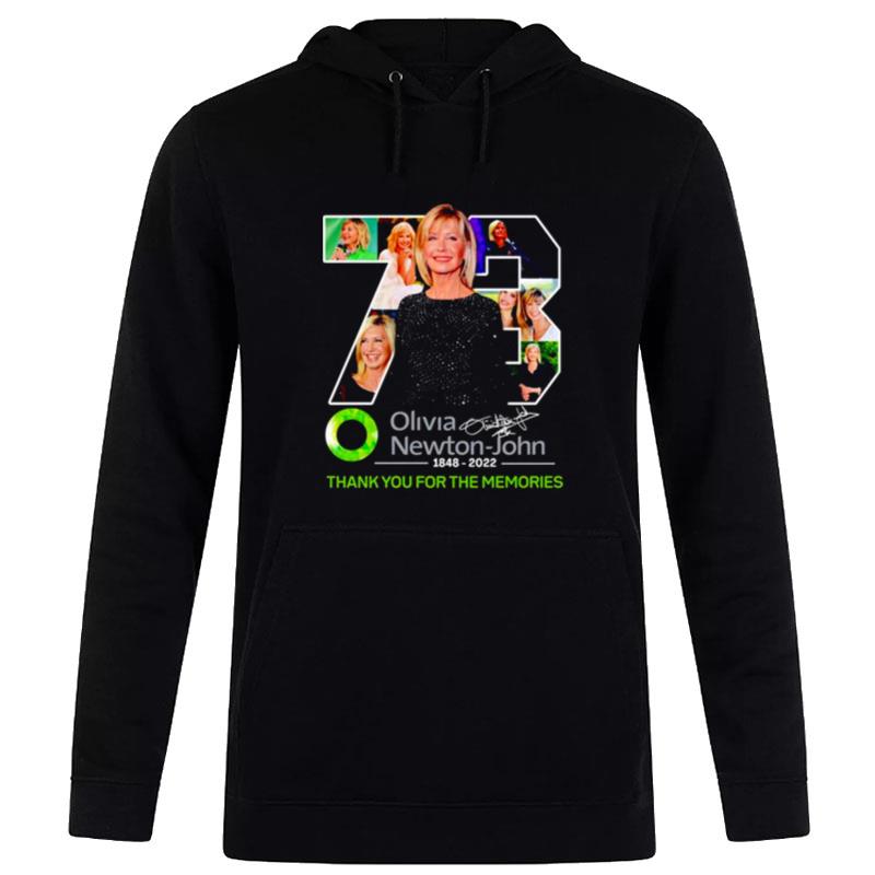 Olivia Newton John Thank You For The Memories Signature Hoodie