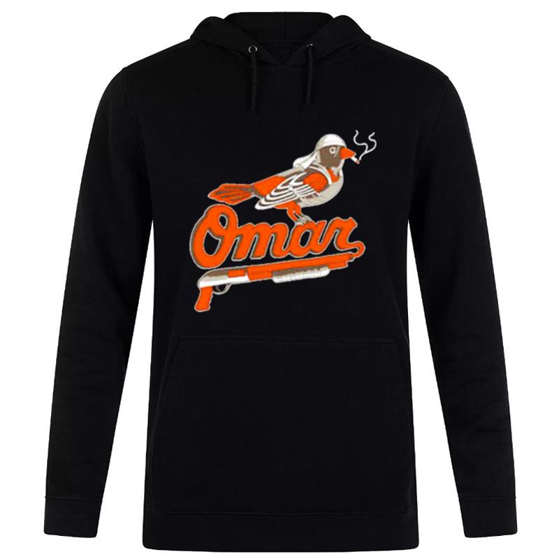 Omar The Wire Baltimore Oriole Hoodie