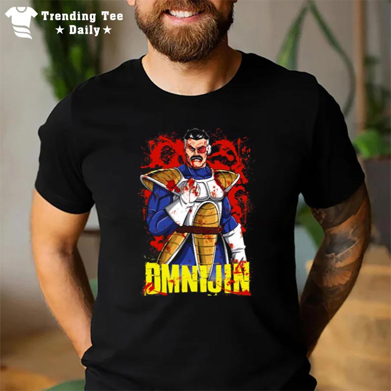 Omni Man Blood Invincible Cartoon T-Shirt