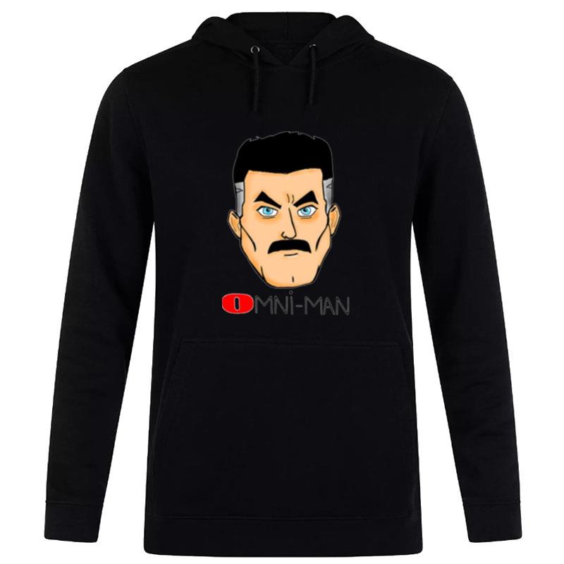 Omni Man Face Meme Invincible Cartoon Hoodie