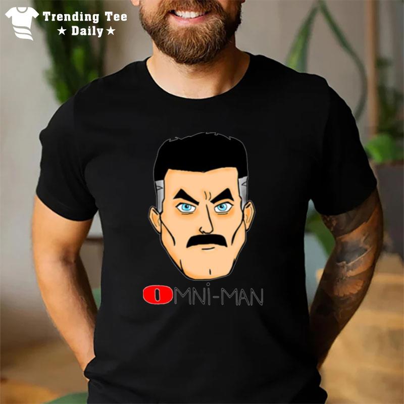 Omni Man Face Meme Invincible Cartoon T-Shirt