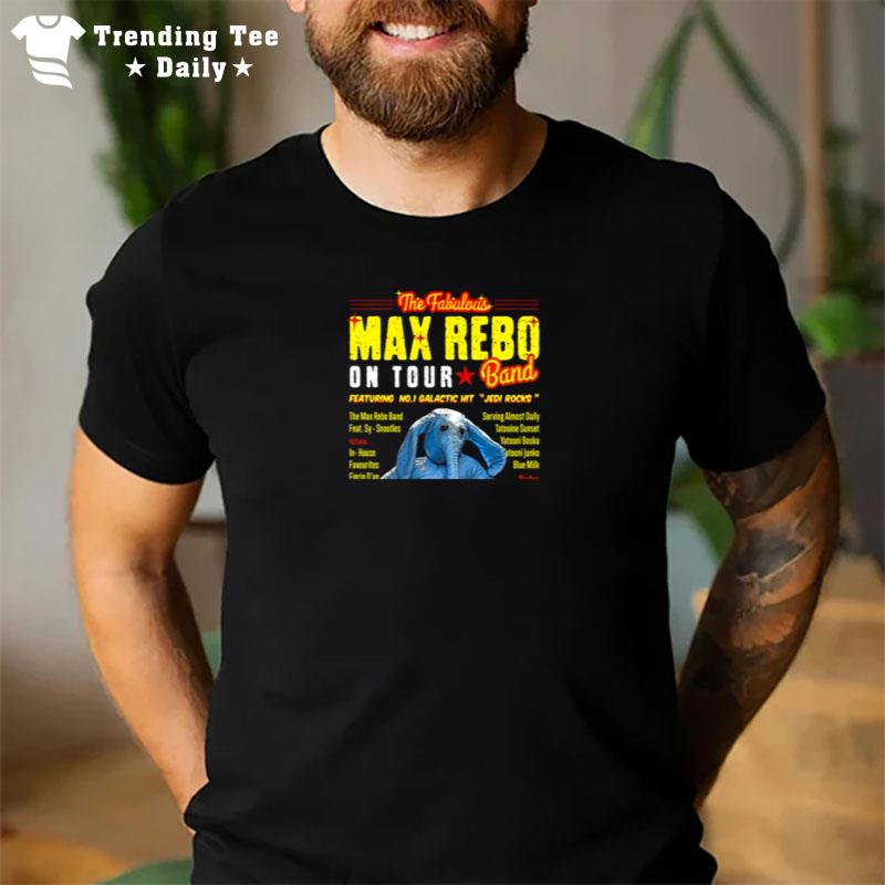 On Tour At Cantina Mos Eisley The Max Rebo Band T-Shirt