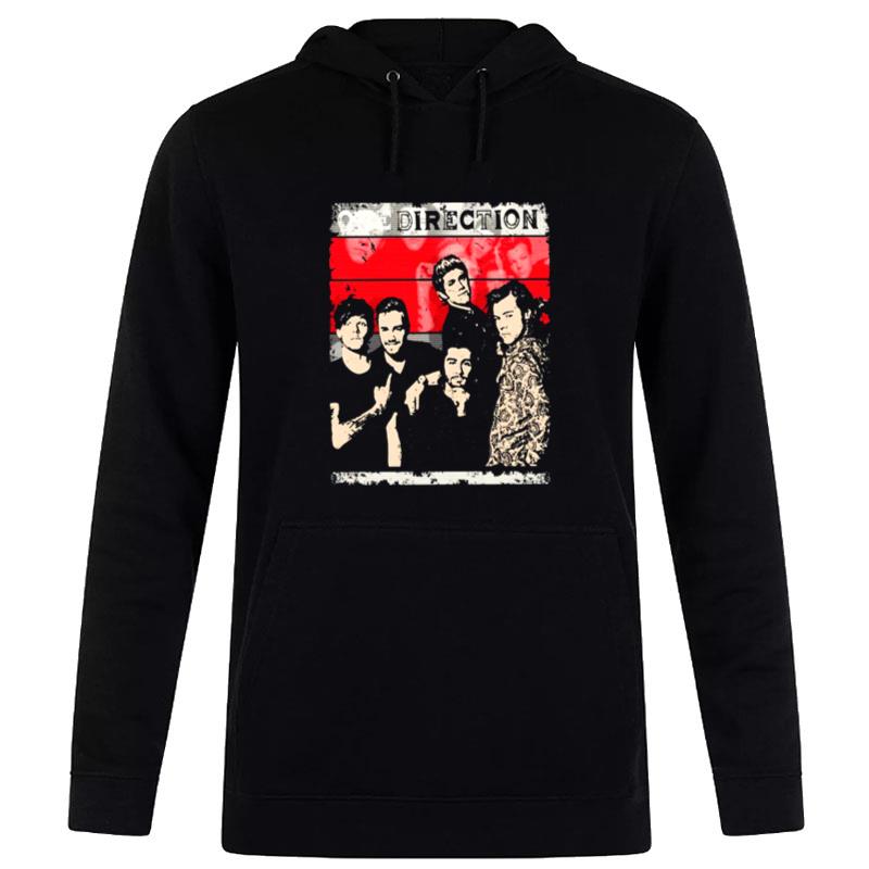 One Direction Pop Rock Band Vintage Ar Hoodie