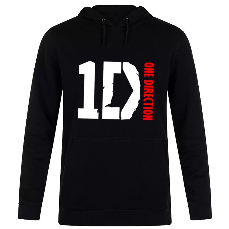 One Direction White And Red Hoodie