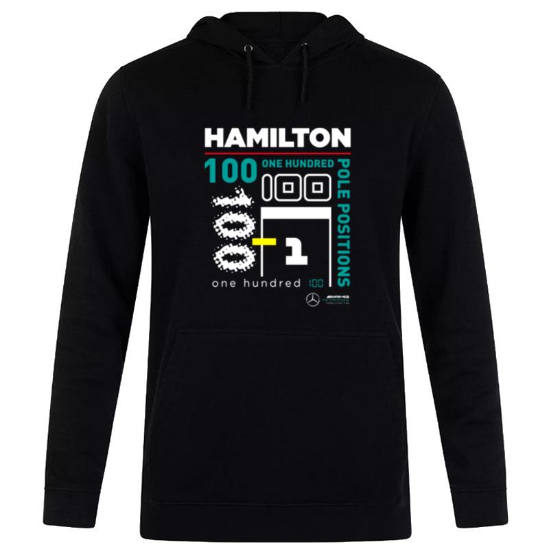 One Hundred Pole Positions Lewis Hamilton Hoodie