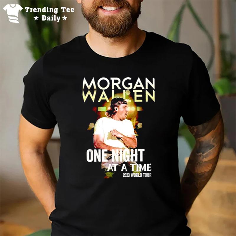 One Night At A Time 2023 World Tour T-Shirt