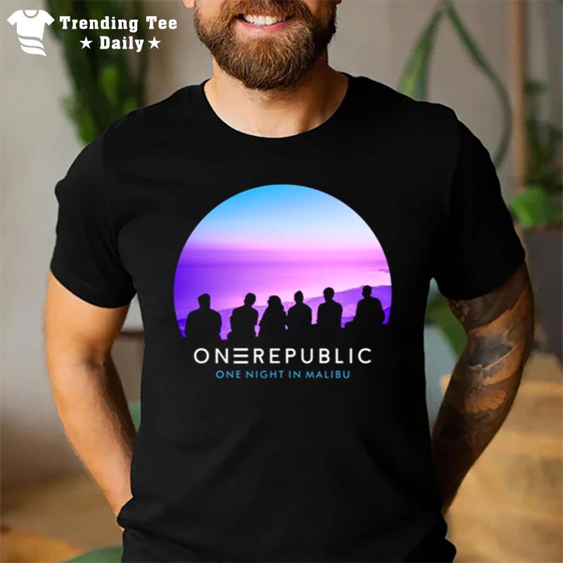 One Night In Malibu Onerepublic Band T-Shirt