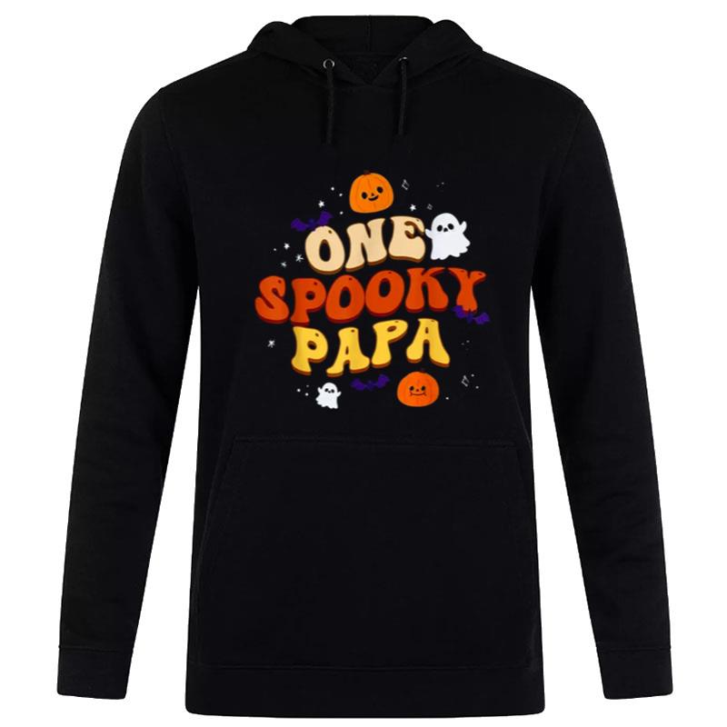 One Spooky Papa Boo Halloween Cute Family Matching Group Women T-Shirt