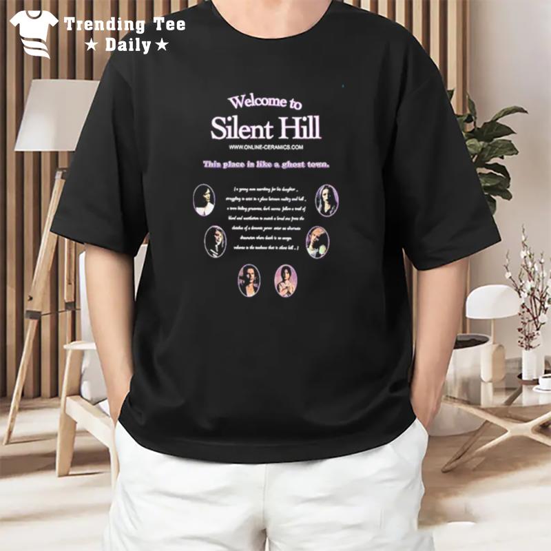 Online Ceramics Silent Hill 2 Merch Welcome Silent Hill 2023 T-Shirt