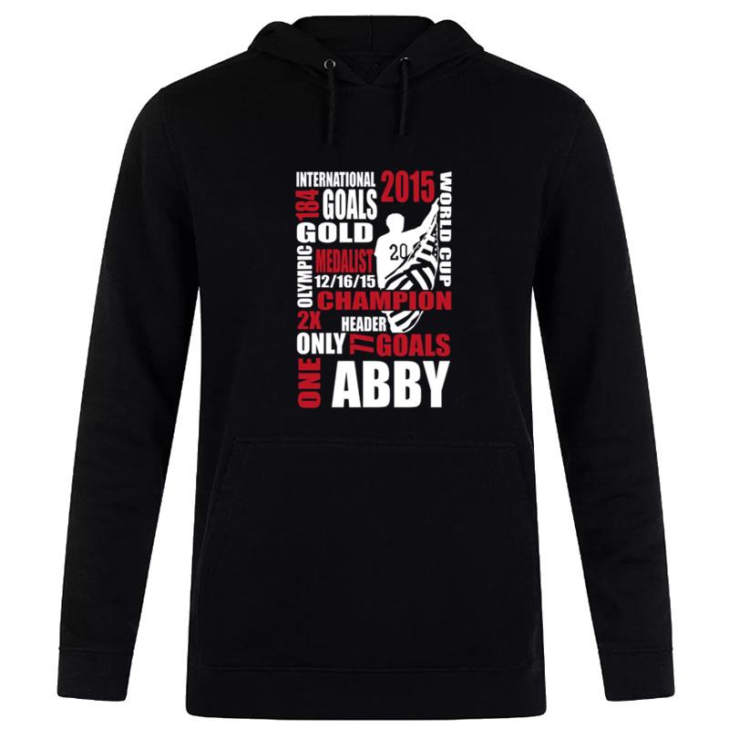 Only One Abby Quote Abby Wambach Hoodie