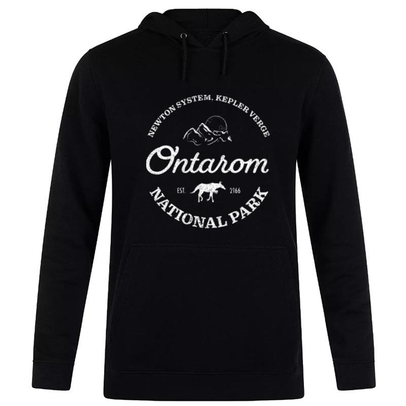 Ontarom National Park White Mass Effec Hoodie