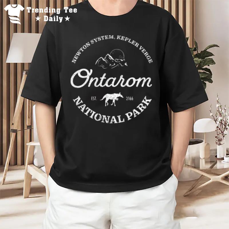 Ontarom National Park White Mass Effec T-Shirt