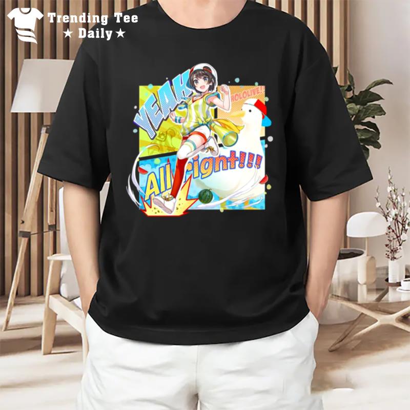 Oozora Subaru Deluxe Graphic Hololive T-Shirt