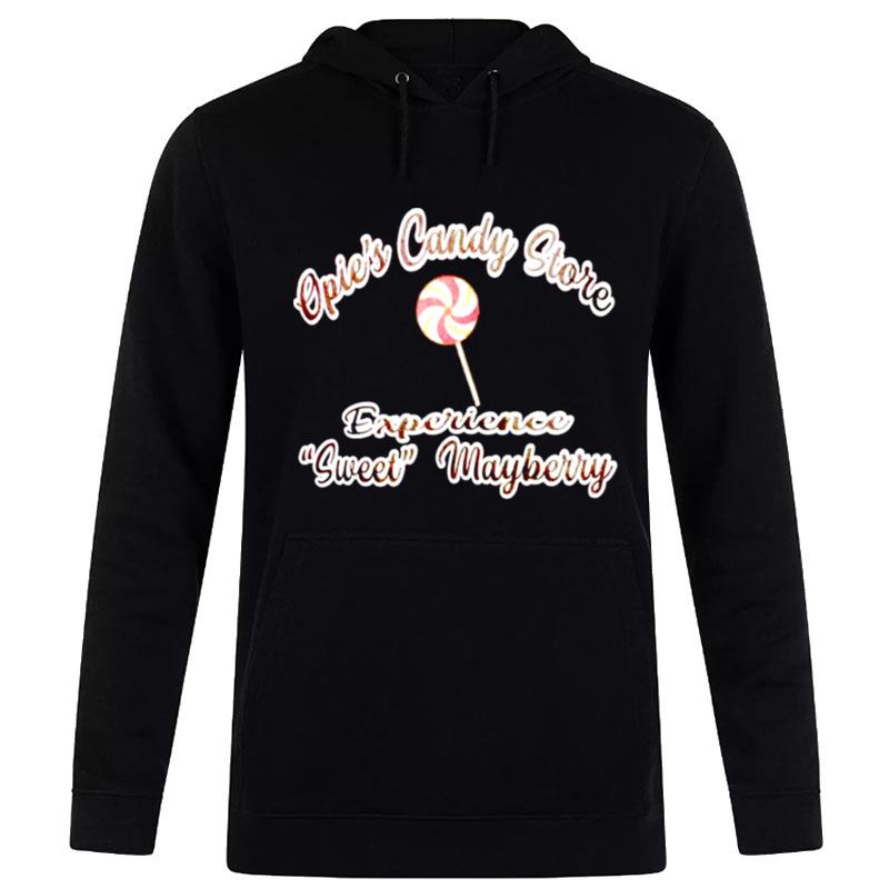 Opie'S Candy Store Experience Sweet Mayberry Hoodie